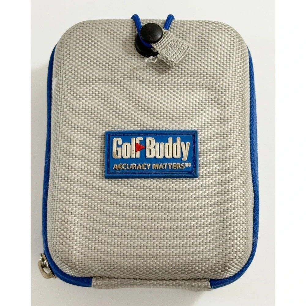 GolfBuddy LR5 Laser Rangefinder Blue Gray Golf Distance Meter Bundle